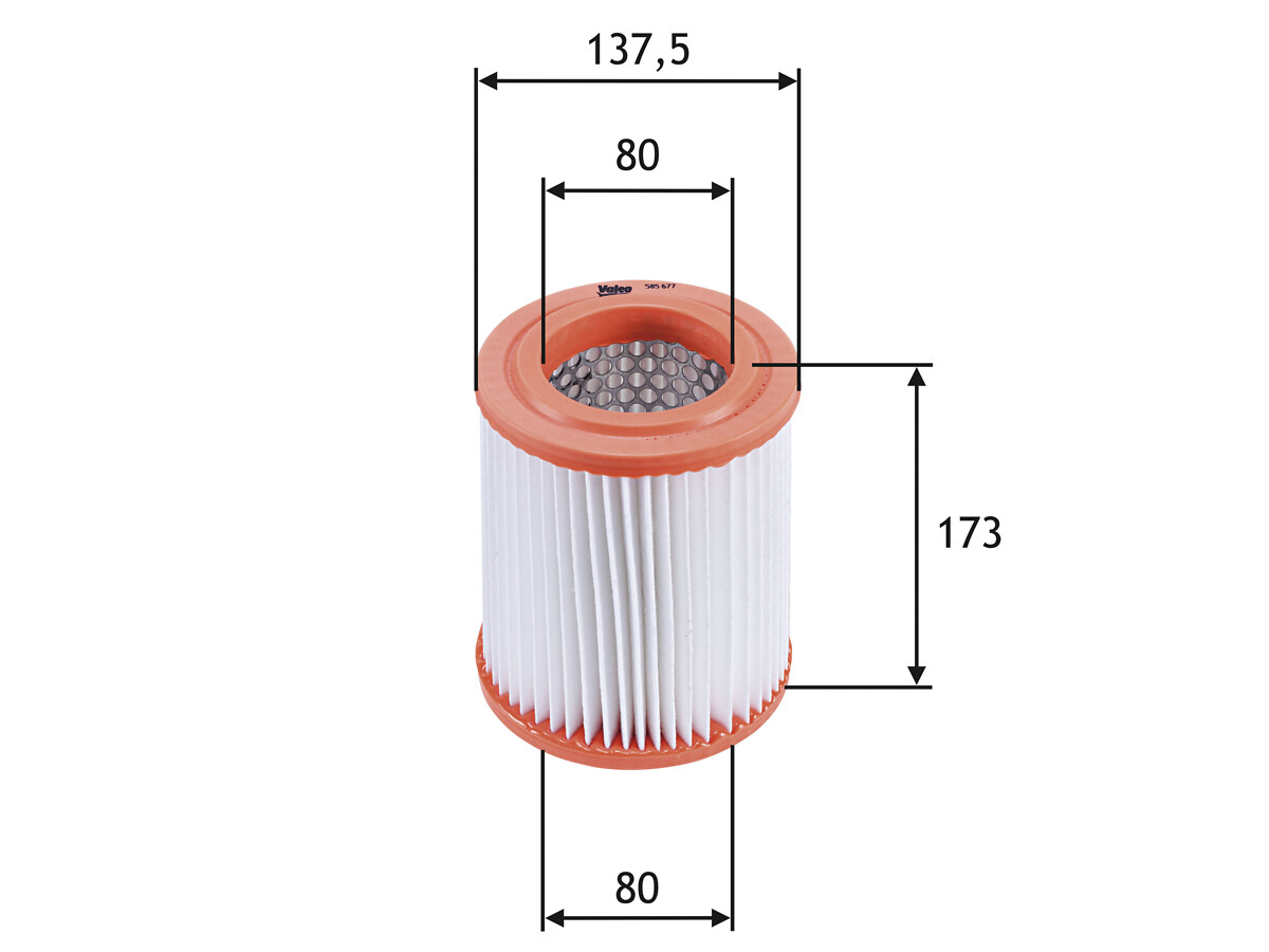AIR FILTER - ROUND TYPE
